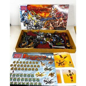 VTG 2003 Mega Blocks Krystal Wars Ultimate Battle 9878 Adult Owned Complete EUC